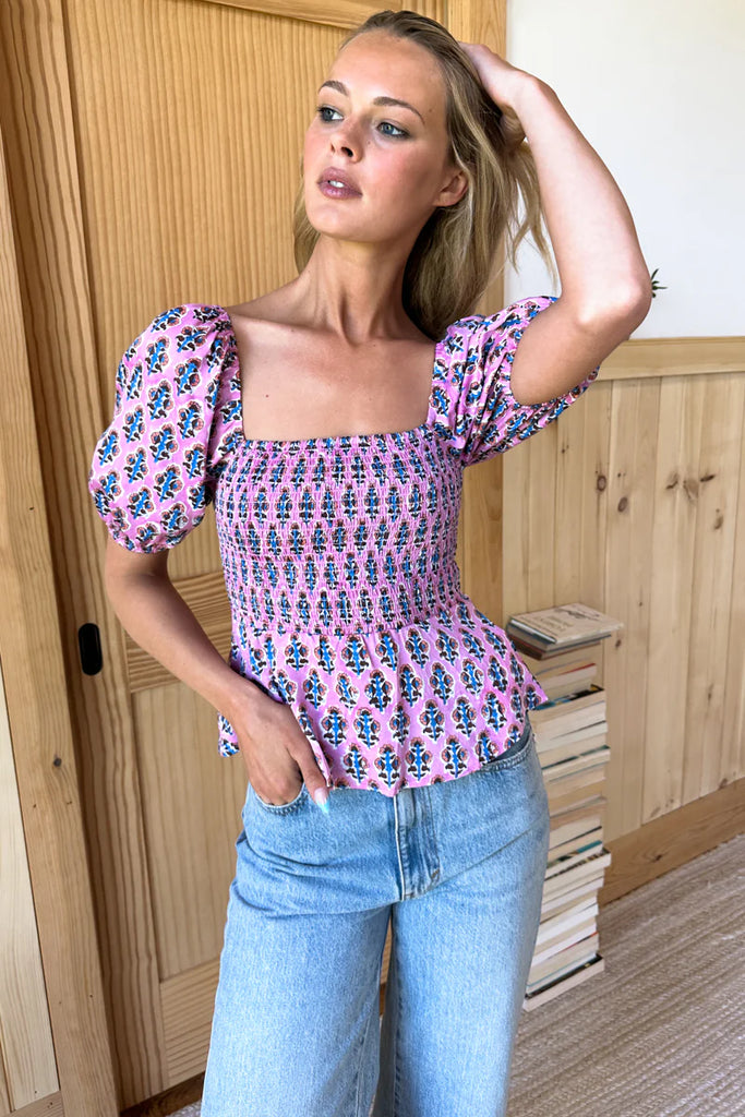 Emerson Fry Shirred Blouse