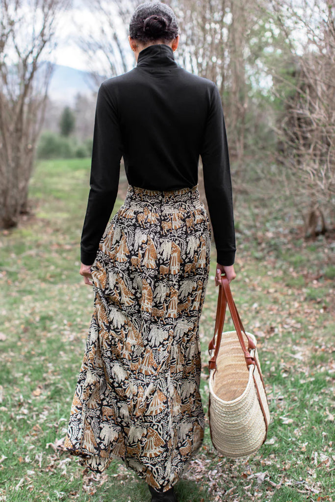 Emerson Fry Shirred Skirt