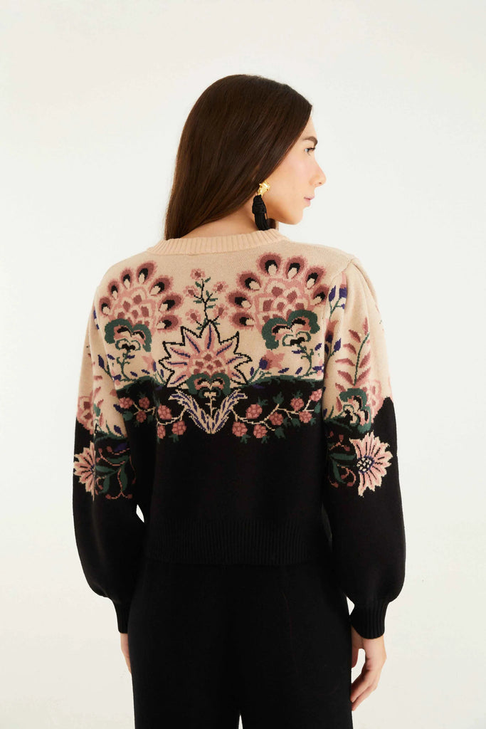 Farm Rio Belle Garden Cardigan