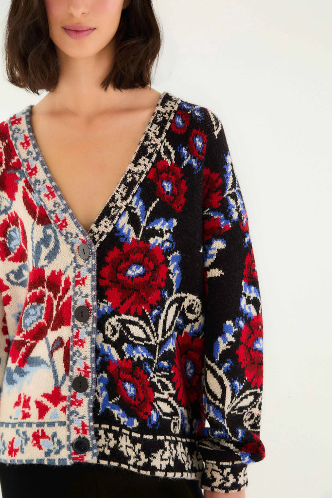 Farm Rio Mixed Valentina Cardigan