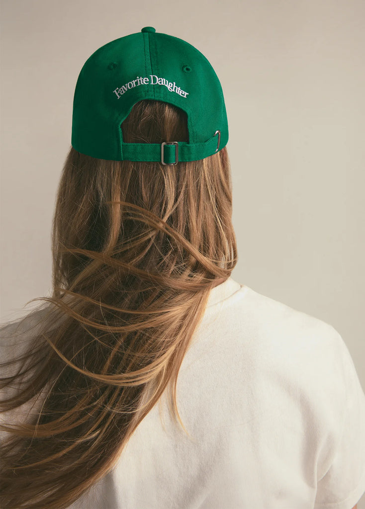 Favorite Daughter Mom Of The Year Embroidered Khaki/Lavender Baseball Hat, NWT THE CLASSIC LOGO BASEBALL HAT | Favorite Daughter main image 2