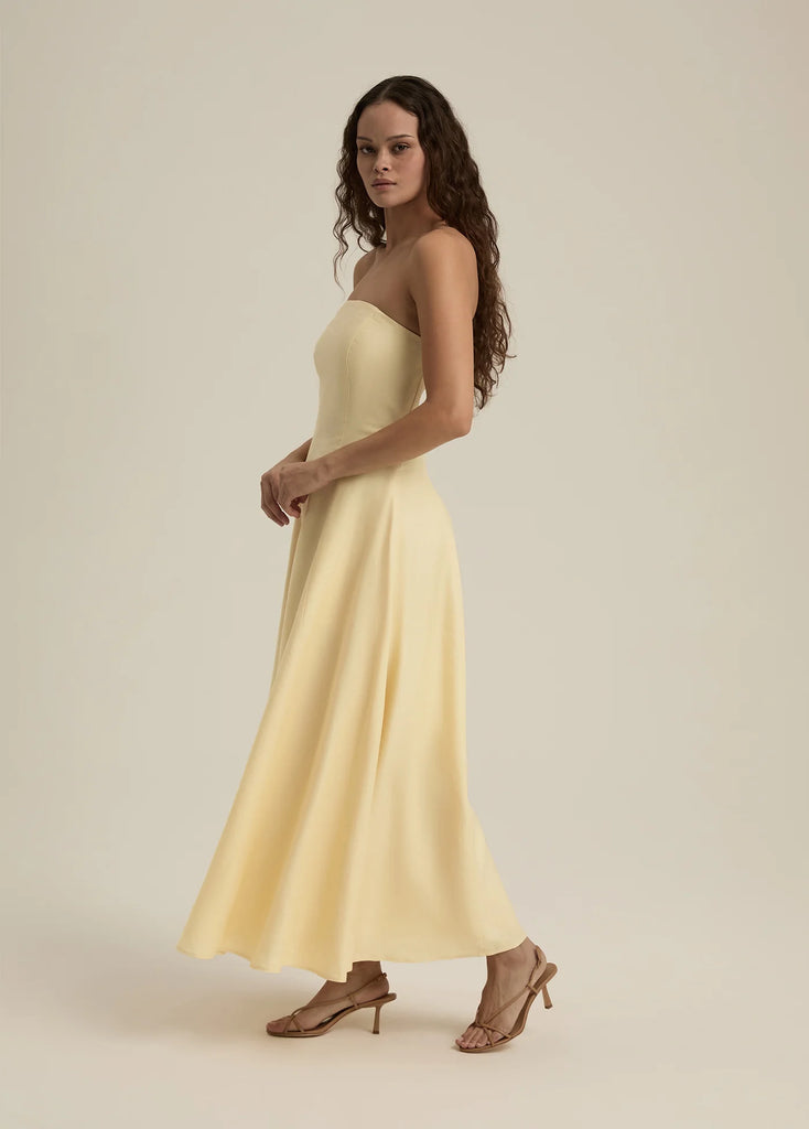 Favorite Daughter Favorite Linen Midi Dress Favorite Daughter Favorite Linen Midi Dress