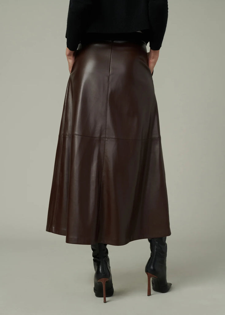 Joe's Jeans Tavi Vegan Leather Skirt