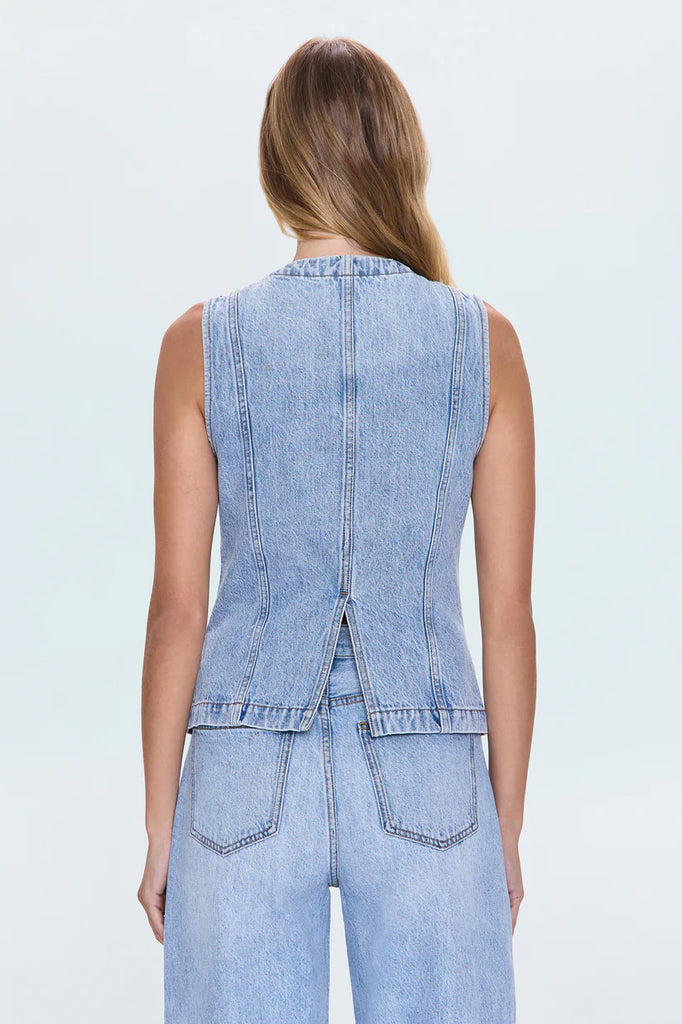 Pistola Gia Collarless Vest