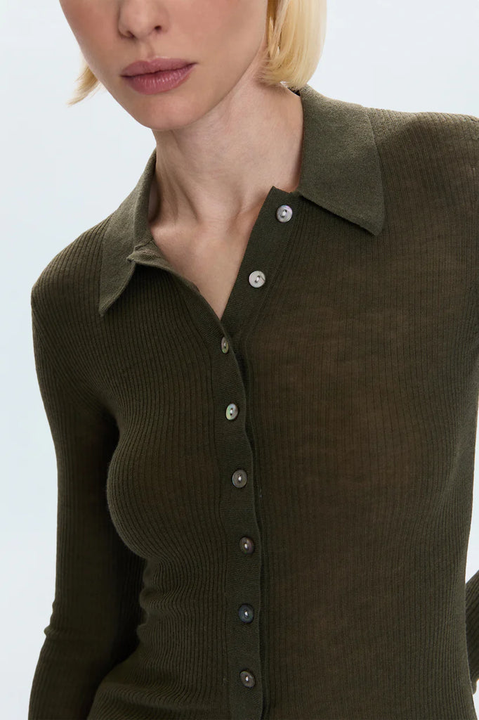 Pistola Korey Fitted Cardigan Sweater