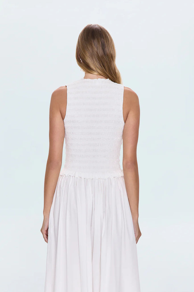 Pistola Phoebe Smocked Tank