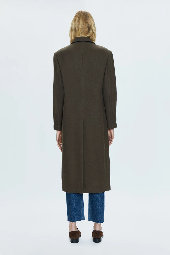 Pistola Prescott Double Breasted Wool Coat