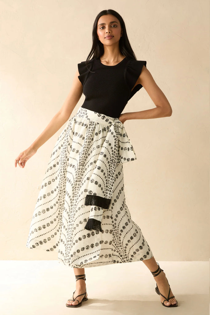 Marie Oliver Estine Wrap Skirt